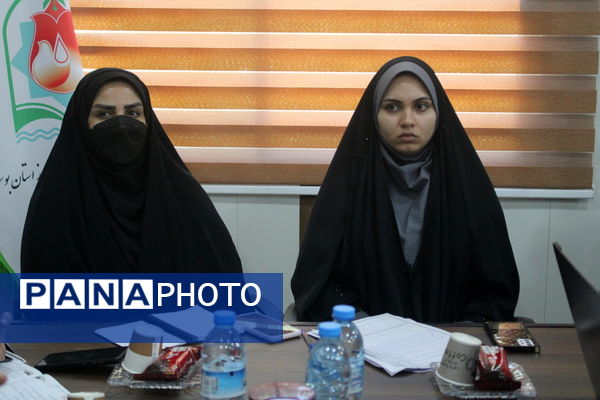 جلسه هماهنگی سوگواره «احلی من العسل» آموزش و پرورش استان بوشهر