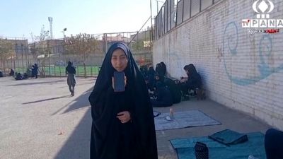صبحانه شاد و سالم دانش آموزان دبیرستان فرزانگان قم