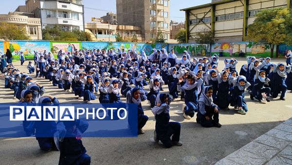 گرامیداشت روز ملی کاهش اثرات بلاهای طبیعی در نیشابور