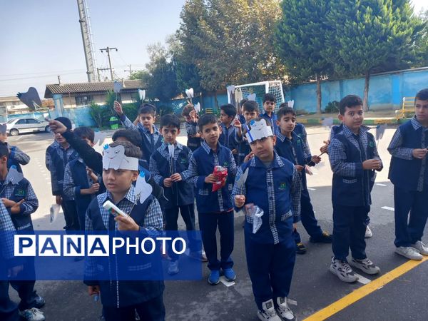  پویش دهان و دندان در دبستان شاهد شهرستان کردکوی