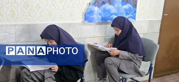 برگزاری مرحله اول آزمون جامع در دبیرستان رضوان
