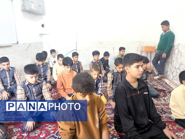 افتتاح نمازخانه در دبستان شهید پسندیده فدافن