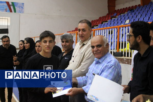 مسابقات هفت سنگ تیمی آقایان قهرمانی استان بوشهر