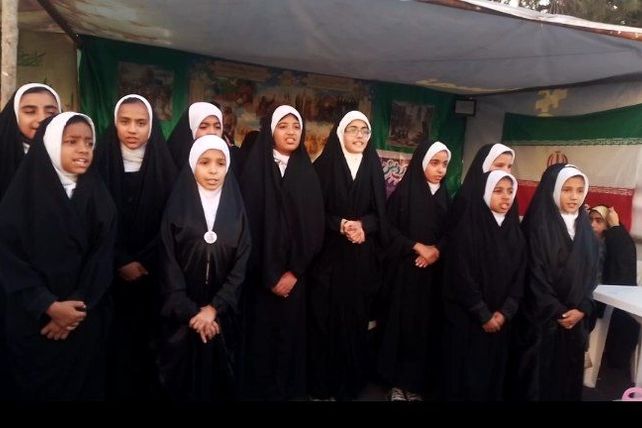 حضور پرشور دانش‌آموزان بیرجندی در اجتماع غدیر