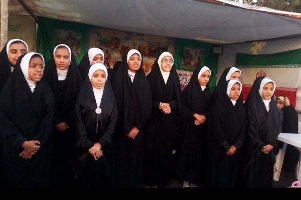 حضور پرشور دانش‌آموزان بیرجندی در اجتماع غدیر