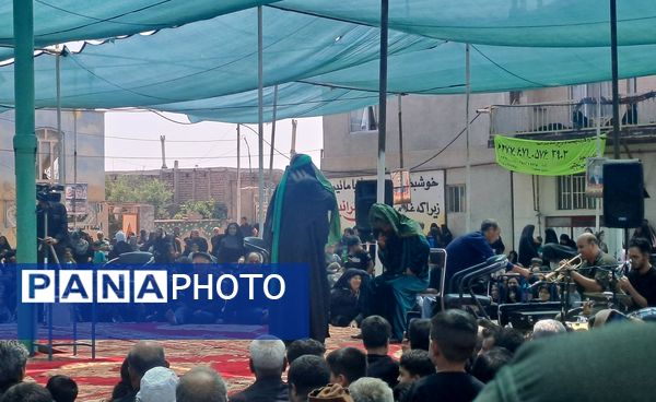بزرگترین اجتماع حسنیون کشور همراه با تعزیه خوانی در روستای کفکی خراسان رضوی