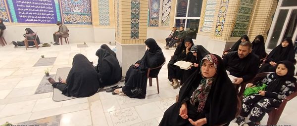 مراسم احیای شب نوزدهم رمضان در امام زاده سید عباس شهرستان بجنورد استان خراسان شمالی