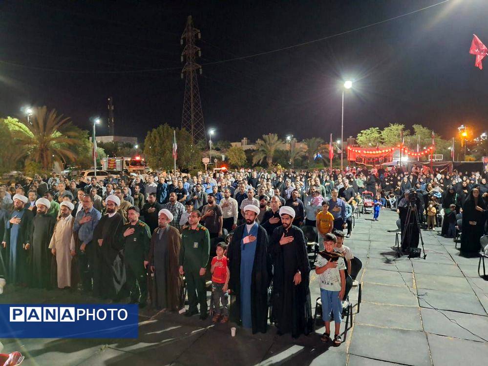  اولین اجتماع شهدا در جم
