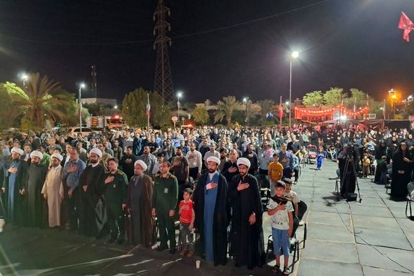  اولین اجتماع شهدا در جم