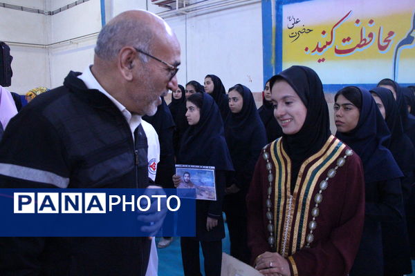 افتتاح المپیاد ورزشی درون مدرسه‌ای ناحیه یک یزد