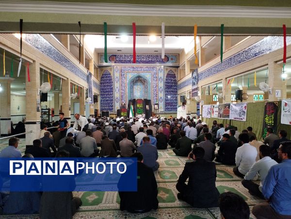  مراسم سوگواری به‌مناسبت شهادت شهدای خدمت در شهرستان چرداول