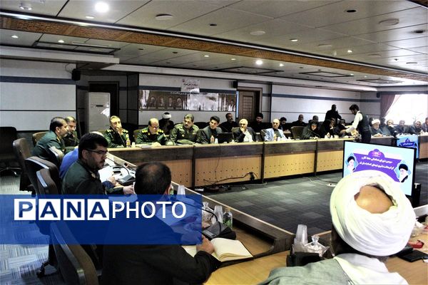 نشست شورای هماهنگی آیین وداع و خاکسپاری شهدای گمنام در قم