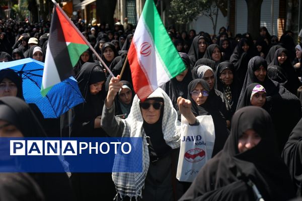 راهپیمایی جمعه خشم در تبریز