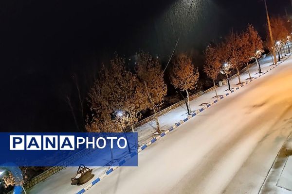 جلوه زمستانی طبیعت شهر بار نیشابور 