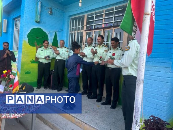 آیین گرامیداشت هفته نیروی انتظامی در خاتم