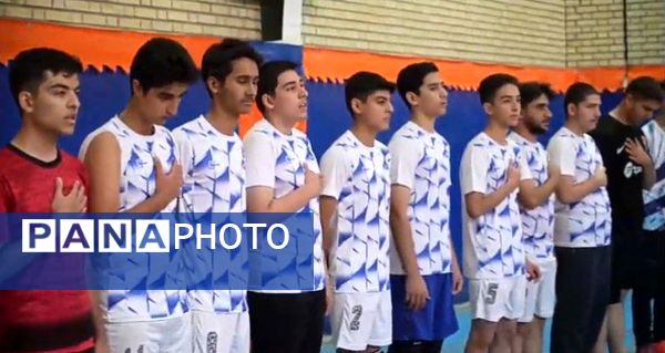 اختتامیه مسابقات والیبال دبیرستان های شهرستان کاشمر