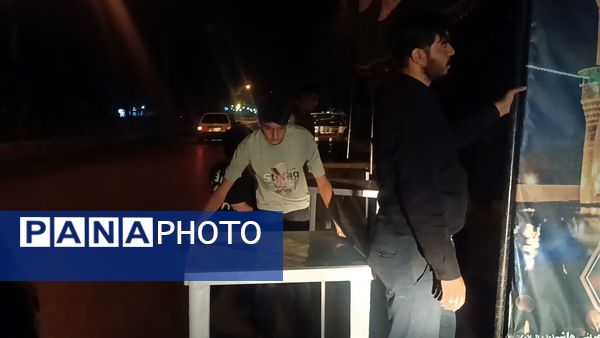 گذری بر آماده سازی موکب های راهپیمایی جاماندگان اربعین نیشابور 