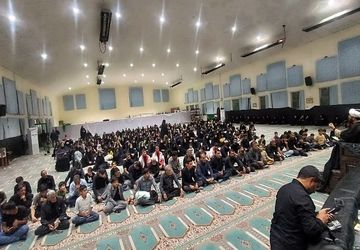 مراسم عزاداری شب تاسوعای حسینی‌ در شهرستان مارگون 