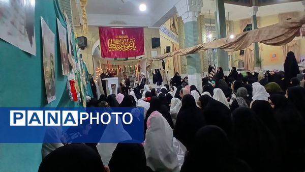 دختران باخرزی در خلوت اعتکاف با خدا