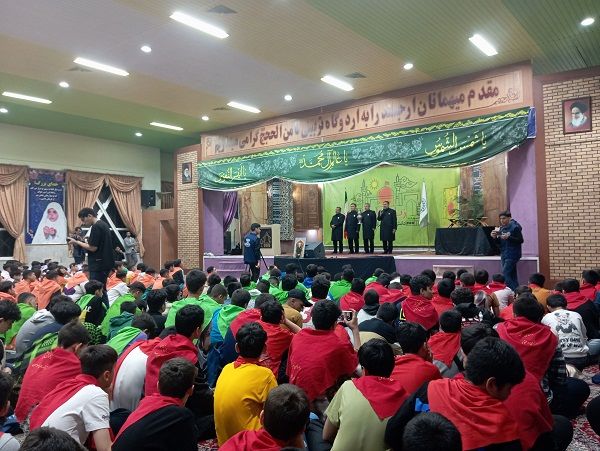 اعزام دانش‌آموزان پسر البرزی به اردوی زیارت اولی مشهد مقدس