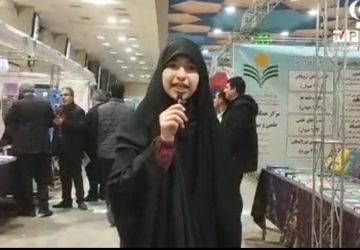 بازدید دانش‌آموزان دبیرستان شهید قرائتی قم از نمایشگاه دستاوردهای علمی، پژوهشی و فن‌بازار