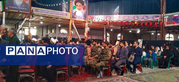  آیین افتتاحیه نمایشگاه پایگاه‌های مقاومت بسیج اسوه‌ شهرستان ملایر