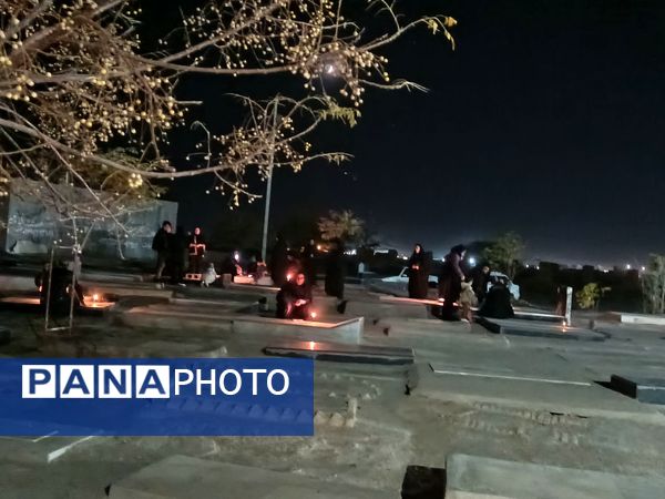 تشییع نمادین حضرت زهرا(س) در دهستان رزق‌آباد