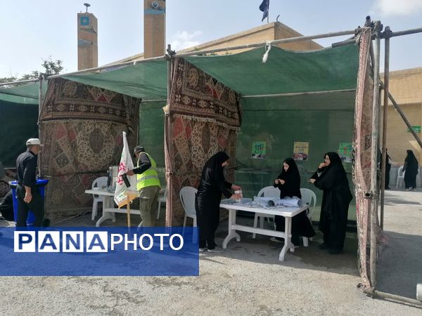 برپایی موکب عاشورایی اربعین حسینی در شیروان