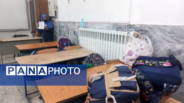 بیست و هفتمین مانور سراسری زلزله در مدرسه فرهنگ خلیل آباد 