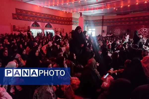 مراسم عزاداری شیرخوارگان حسینی در حرم مطهر امام زاده جعفربن موسی الکااظم (ع) شهرستان پیشوا