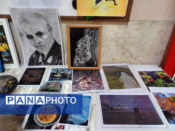 برگزاری هفته فرهنگی و هنری ماها در دبیرستان دخترانه بهار    