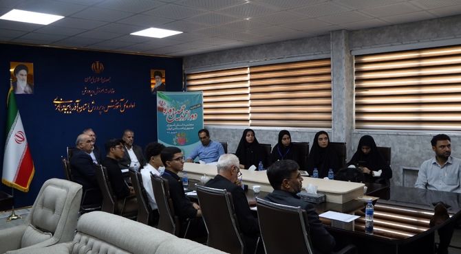 افتتاحیه دوازدهمین دوره مجلس دانش آموزی استان آذربایجان غربی ۱