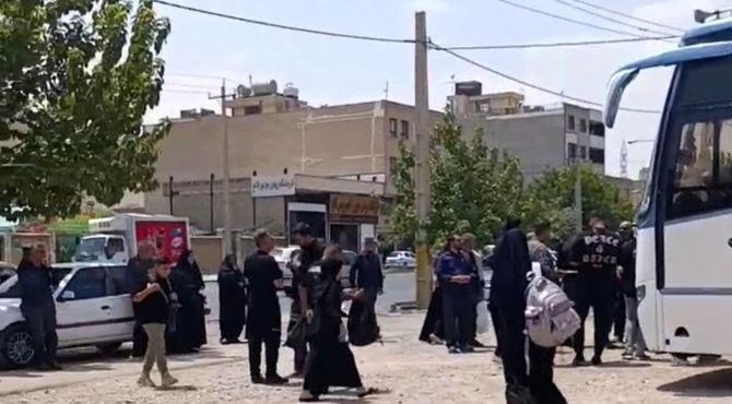 موکب ریحانه الحسین شیراز و پذیرایی از عزاداران اربعین حسینی 