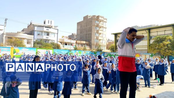 گرامیداشت روز ملی کاهش اثرات بلاهای طبیعی در نیشابور