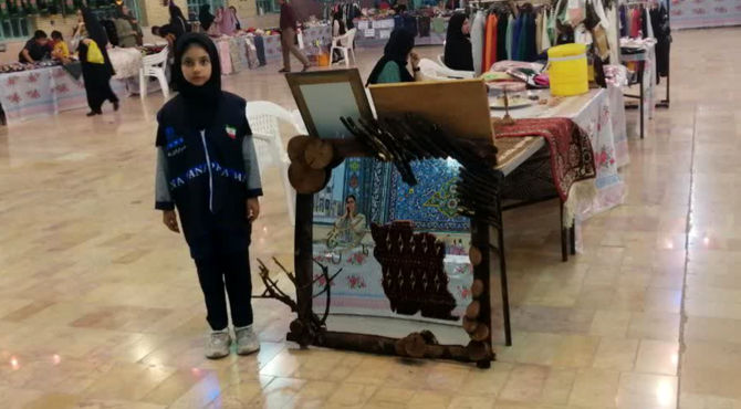 برپایی نمایشگاه مشاغل خانگی در شهرستان آباده