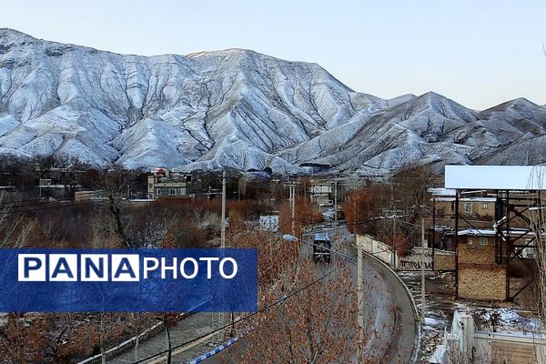 جلوه زمستانی طبیعت شهر بار نیشابور 