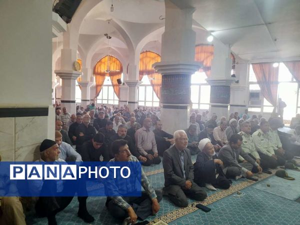 نماز عبادی سیاسی جمعه در مصلی مسجد جامع خلیل آباد