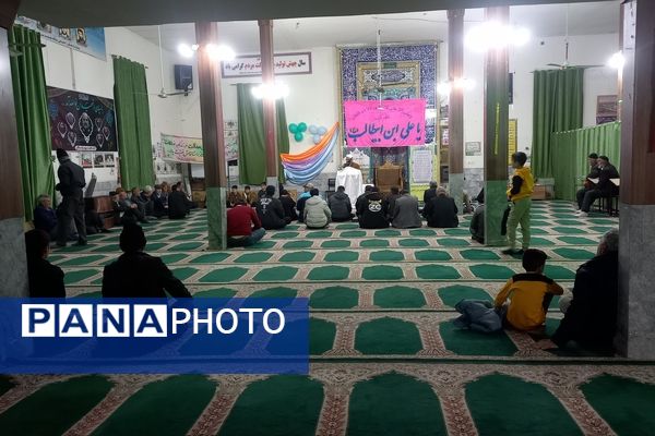 جشن ولادت حضرت علی(ع) در مسجد پنج تن سملقان