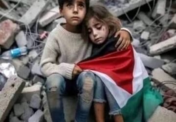 از دل آتش و ویرانی، امید می‌روید، روز جهانی همدردی با کودکان مقاوم فلسطین