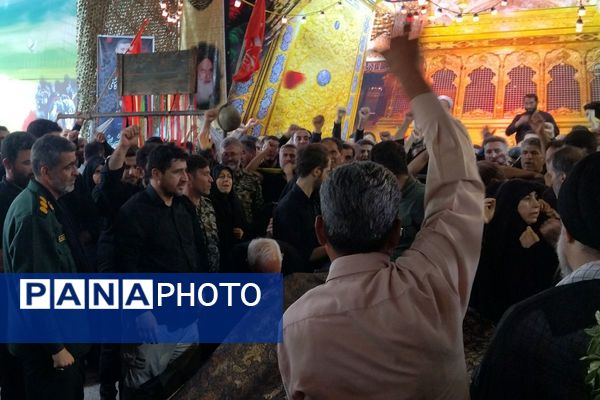 پیکر  پاک شهیدان ،روح الله سالک خراماو  مصطفی مرآتی در جمع مشتاقانشان  ولایت به خاک سپرده شد 