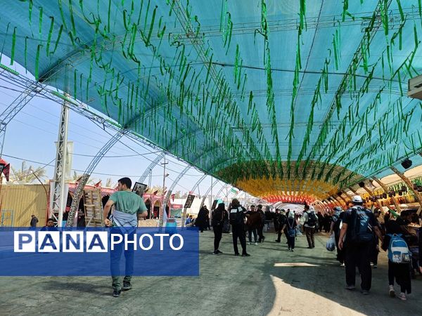 پیاده‌رویی نجف تا کربلا در آستانه اربعین حسینی 
