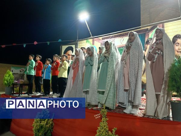 جشن بزرگ تقدیر از هفته دفاع مقدس درکنار نسل آینده ساز