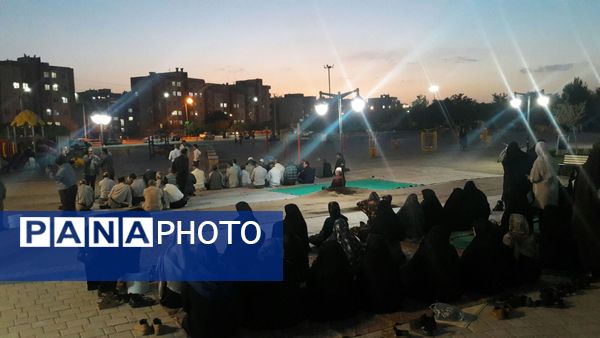 یادواره شهدا محله در پارک ارغوان  نیشابور