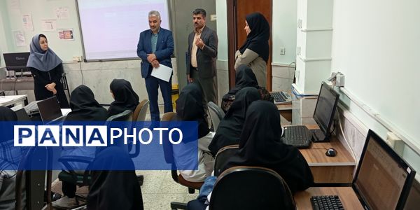 پایش میدانی رئیس اداره فنی و حرفه‌ای استان از هنرستان حضرت زهرا (س) بن