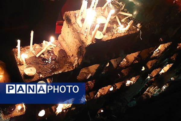 شام غریبان در حسینیه عاشقان ثارالله قائمشهر