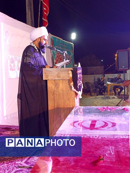 سندرک معطر به عطر شهید گمنام در مراسم یادواره شهدا