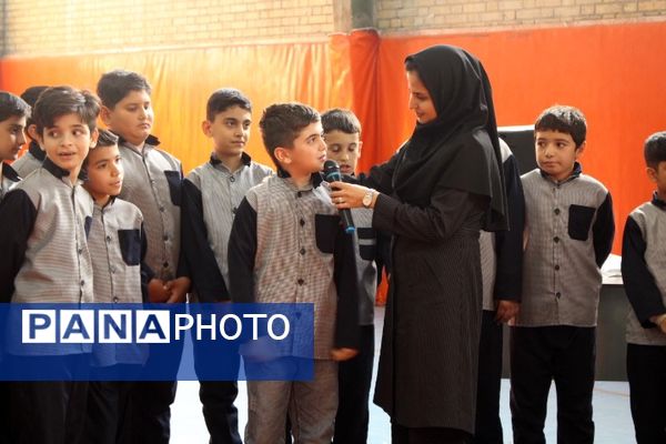 افتتاحیه سفیران سلامت دبستان معلم درسالن حجاب