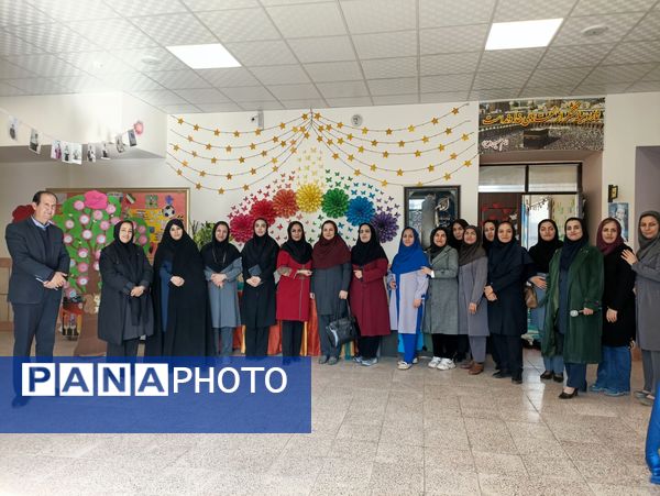 بازدید و ارزیابی مسئولان آموزش پرورش از دبستان زنده  یاد امینی پور