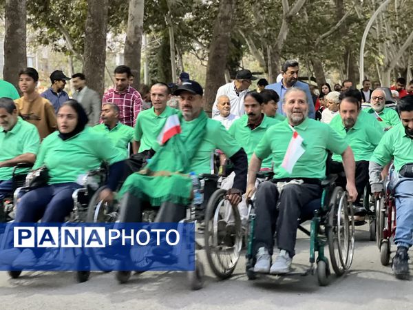 همایش بزرگ ویلچر رانی در جشنواره خانواده ورزش مشهد