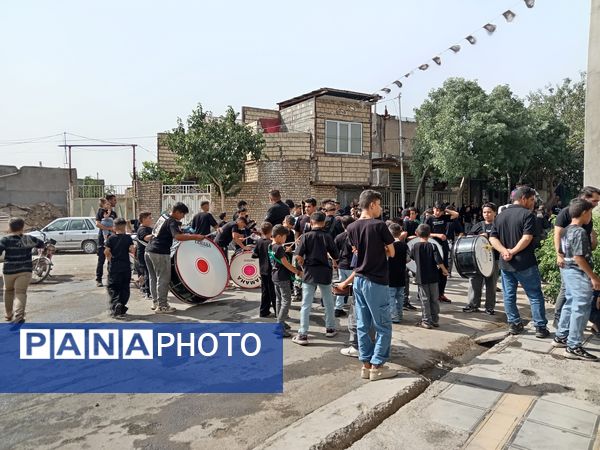 تاسوعای حسینی در شهر جعفریه قم 